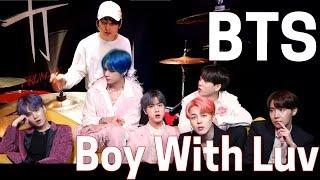 BTS (방탄소년단) - 작은 것들을 위한 시 (Boy With Luv) feat. Halsey | TJ DRUM COVER