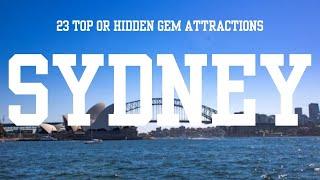 Sydney´s  23 BEST Attractions And Hidden Gems Travel Guide