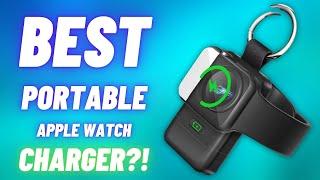 Portable Wireless Apple Watch Charger REVIEW! ⌚️