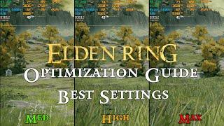 Elden Ring Optimization Guide and BEST SETTINGS | Every setting benchmarked | 1080p