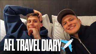 What really happens on an AFL trip with Mitch Lewis