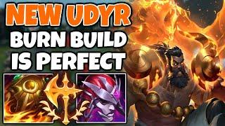 UDYRS *NEW* KIT is PERFECT for BURN BUILD (EVERYTHING DOES % MAX HP) | 12.15 | PBE