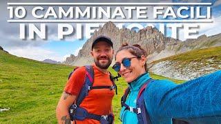 10 Camminate FACILI in Piemonte