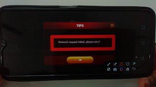 How to fix Network request failed please retry problem solve in Bolly Game