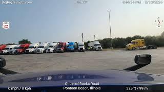 BigRigTravels LIVE: Columbus OH Interstate 70 Westbound to St Louis, Missouri (9/10/2024)