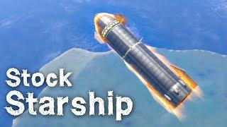 KSP: Recreating the SpaceX STARSHIP & SUPERHEAVY (Stock)