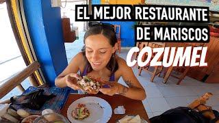 CHINO MARINERO/El mejor restaurante de mariscos en Cozumel/ Negocio Familiar/Tacos, tortas, tostadas