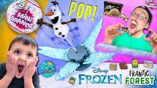 Shawn's Circle: MINI BRANDS & DISNEY FROZEN Olaf's Forest Surprise Game Challenge (DMF #10)