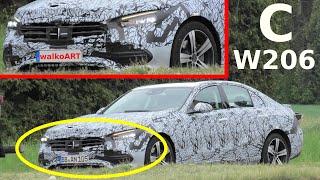 Mercedes Erlkönig C-Klasse W206 zeigt mehr * C-Class 2021 prototype shows more * 4K SPY VIDEO