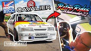Vauxhall Cavalier GSi Classic Touring Car goes to Goodwood Circuit for Retro Rides!