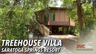 Staying in a Treehouse at Disney World! | Treehouse Villa Tour at Saratoga Springs