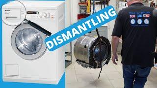 Mastering #Miele Inside Out of a Washing Machine Dismantling Guide To Take Apart