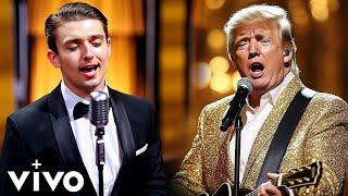 Oscars 2025 : Barron & Donald Trump's Live Singing–America will be Great Again with Jesus |AI cover|