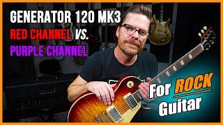 Revv Generator 120 MK3 Red vs. Purple for Rock Solos w/ Shawn Tubbs