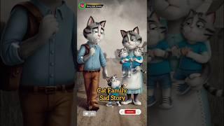 Cat Family sad story  #cat #sad #aicat#shorts