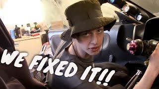 1JZ 240SX Daily Skid Build | MISFIRE? Time to FIX IT! Samsquanch saves the day!