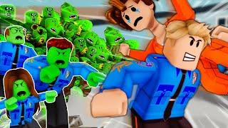 Oh No! Zombie Rescue | ROBLOX Brookhaven RP - FUNNY MOMENTS: