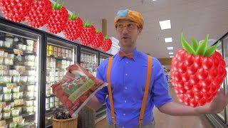 1 Hour of Blippi Educational Videos for Toddlers | Learn Fruit for Kids and More!