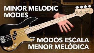 Minor Melodic Scale Modes