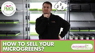 How to Sell Microgreens?