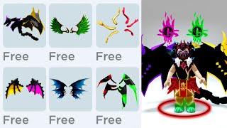 GET FREE ALL WINGS ITEMS IN ROBLOX!