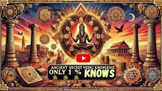 Ancient Secret VEDIC Knowledge Only 1% of People Possess!