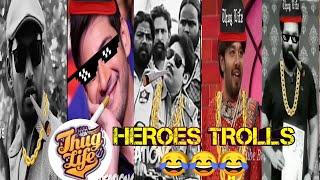 Telugu Heroes Top Thuglife dialogues funny in hd||#Teluguthuglife||comedy scenes|