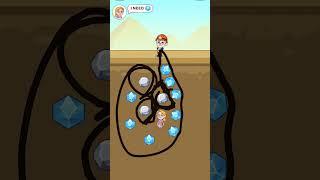 PULL THE GOLD LEVEL 7 - "JEMS ONLY CHALLENGE"  | ONE WRONG PULL = GAME OVER!  #shorts