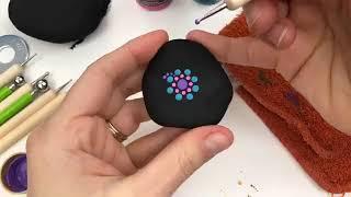 Dot Mandalas for BEGINNERS... by a beginner! Tips for Dotted Mandala Beginners || Rock Painting 101