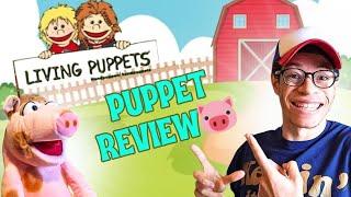 RARE PIG PUPPET I bought on EBAY? Living Puppets Pig puppet Review! | JustinTalksPuppets