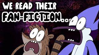 WE READ REGULAR SHOW FAN FICTION...IN CHARACTER!