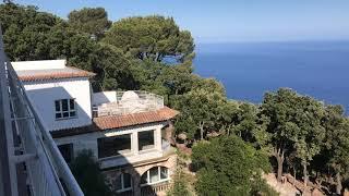 The view from our balcony at The Hotel Continental Valdemossa in Deia, Mallorca, Spain