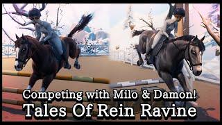 [Tales Of Rein Ravine] Doing Competitions With Milo & Damon! Calmest VS Hottest Horse! [Game Demo]