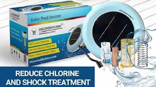 Solar Dome Swimming Pool, Solar Pool Ionizer Review, Gets rid of algae, Keeps pool crystal clear!