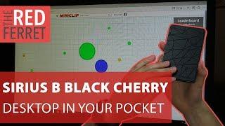 Ockel Sirius B Black Cherry - This Cool Computer Fits in Your Pocket! [REVIEW]