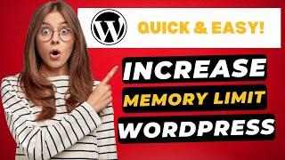 How To Increase WordPress Memory Limit 2025  - (FAST & Easy!)