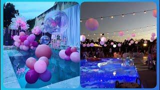  Ideas Para Decorar Cumpleaños en Piscina / Decoración para Cumpleaños en Alberca