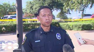VIDEO: Police give update on a shooting at Chick-fil-A in Irving that ended with two people dead