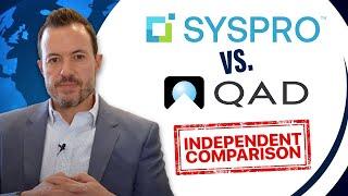 SYSPRO vs QAD | Independent Comparison