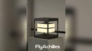 Square LED Waterproof Modern Outdoor Solar Deck Lights Pillar Light Post Caps Lights