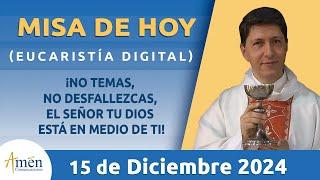 Misa de Hoy | Padre Carlos Yepes | Domingo 15 Diciembre 2024 | Misa l Misa del Domingo | Adviento.