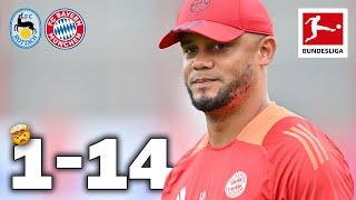 14 FC Bayern Goals at Kompany Debut | FC Rottach-Egern vs. FC Bayern 1-14 | Highlights