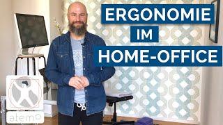 Ergonomie im Home-Office: Tipps & Tricks - Arbeiten im Sitzen und Stehen