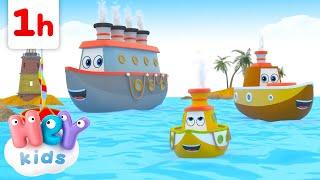 The little boat ️ | Songs for Kids | HeyKids Nursery Rhymes