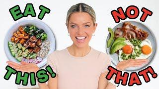 Nutritionist Reviews Weight Loss Meals | Eat This, Not That!