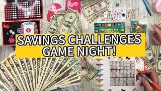 SAVINGS CHALLENGES GAME NIGHT‼️W FARMBOY‼️ Cash stuffing and saving for sinking funds! Budgeting