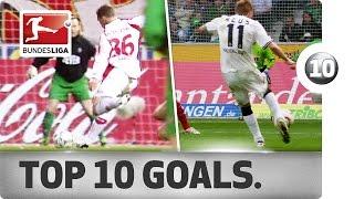 Top 10 Goals Köln vs. Gladbach - Reus, Podolski & Co. with Legendary Derby Strikes