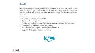 Data Warehouse Consulting & Implementation Case Study