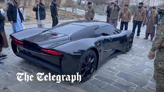 Taliban release first 'Mada-9' supercar in Kabul, Afghanistan