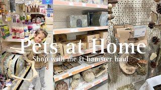 Shop with me in Pets at home + Hamster Haul | VLOG 